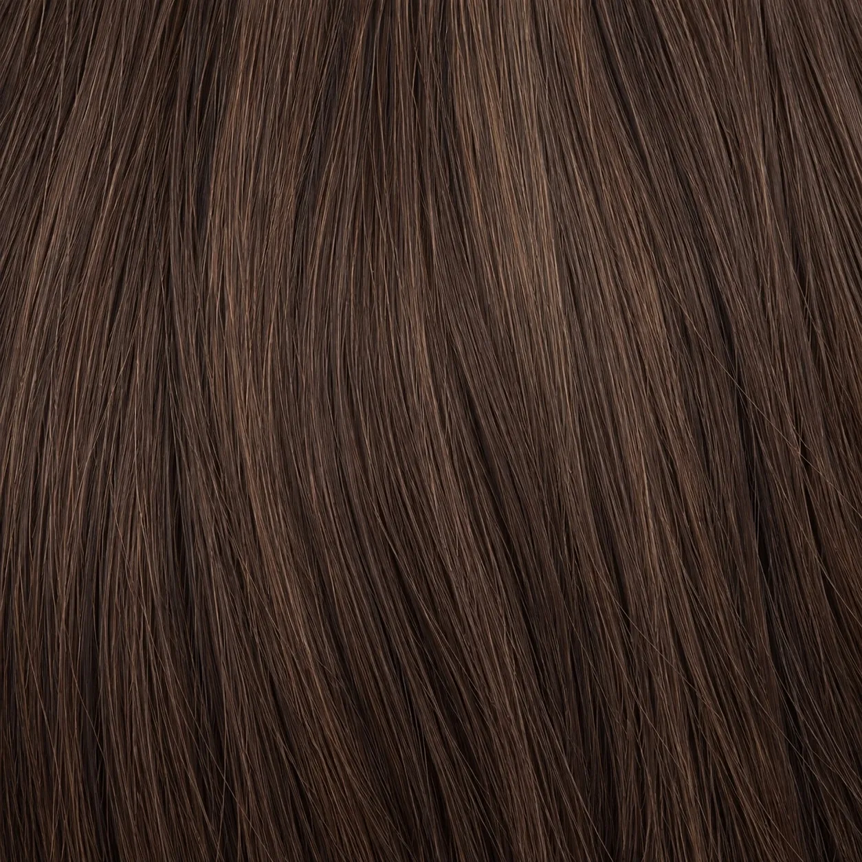 Hårprøve i fargen Mørkebrun #2